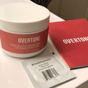 Overtone Rose Gold Brown Hair Coloring Conditioner